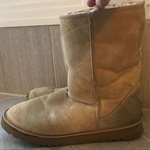 mens short slip on boots